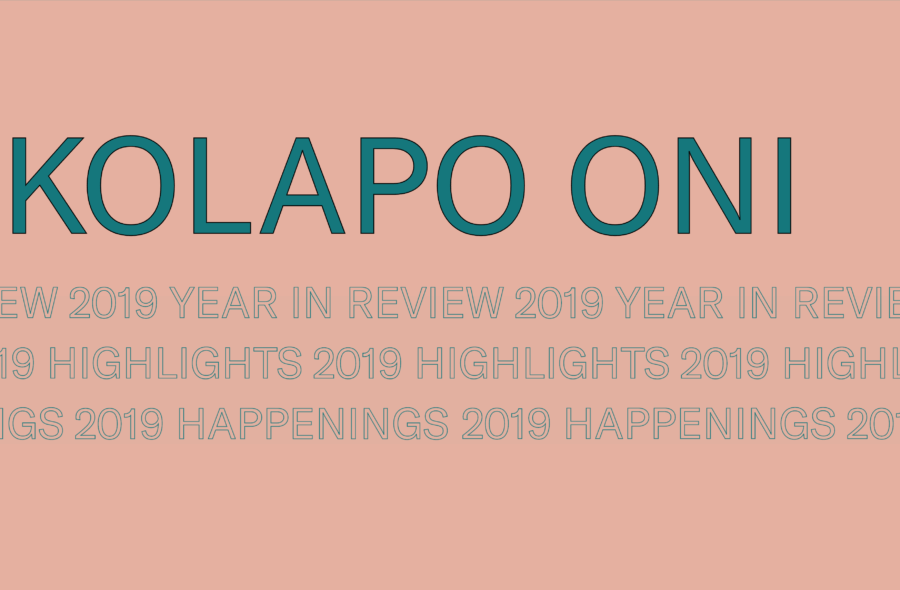 Kolapo Oni - Year In Review (2019) 2019-thekolapo