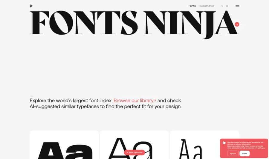 fonts-ninja