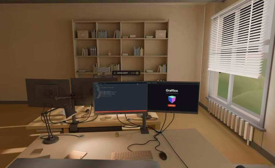 Graffico Office | a 3D studio you can walk through office-graffico