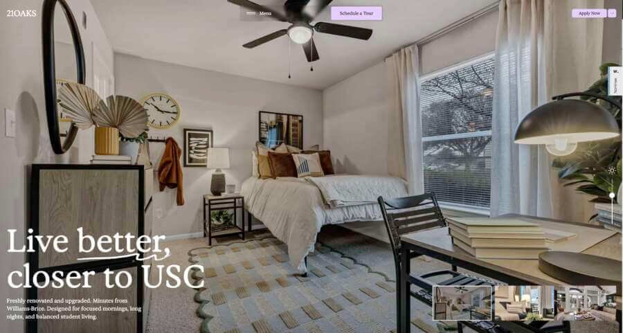 21Oaks Student Apartments • USC & Williams-Brice 21oaks